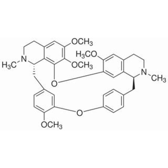 粉防己碱 Tetrandrine (NSC-77037; d-Tetrandrine)  分析标准品,HPLC≥98%